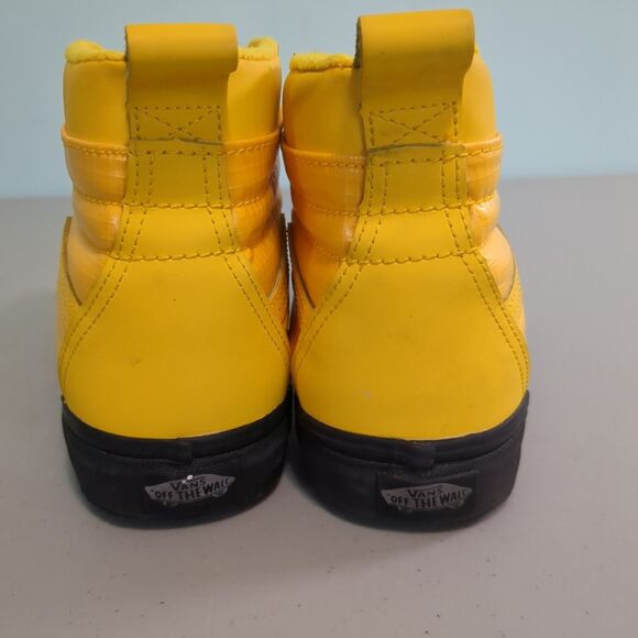 Rare Vans New Sk8-Hi 46 MTE DX MTE Utility/Yellow Mens Shoes Size 9 - Picture 3 of 5